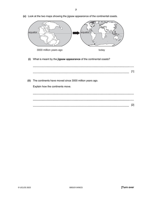 Checkpoint Science Past Papers