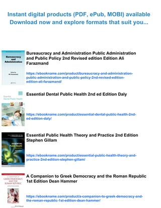 GIS and Public Health 2nd revised edition Edition Cromley | PDF