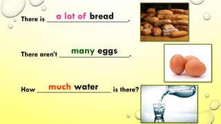 Understanding the Use of Much, Many, and A Lot Of in English Grammar | PPTX