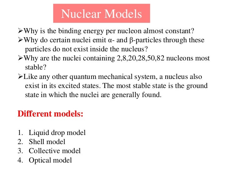 6563nuclear Models - 