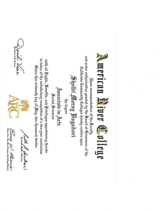 ARC Diploma