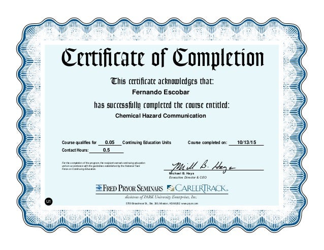Chemical Hazard Communication Chemical Hazard Communication