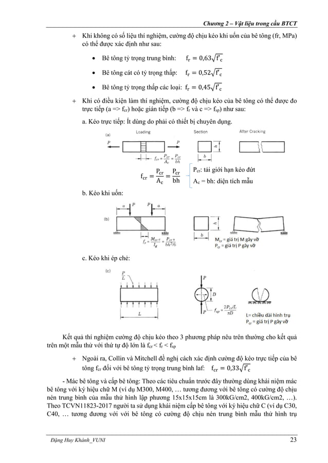 Bài giảng thiết kế cầu BTCT theo tiêu chuẩn mới TCVN 118232017 | PDF