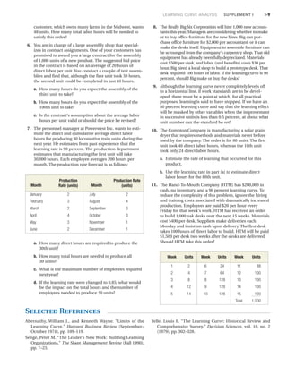 Learning curve analysis | PDF