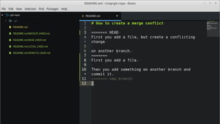 git presentation tutorial basics commands | PPTX
