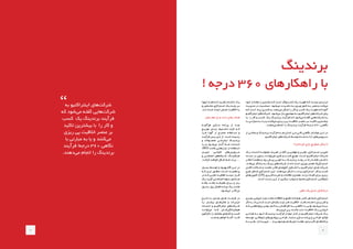 ،،‫به‬ ‫اینتراکتیو‬ ‫‌های‬‫ت‬‫شرک‬
‫که‬ ‫‌شود‬‫ی‬‫م‬ ‫گفته‬ ‫‌هایی‬‫ت‬‫شرک‬
‌‫ب‬‫کس‬ ‫یک‬ ‫برندینگ‬ ‫فرآیند‬
‫تاکید‬ ‫بیشترین‬ ‫با‬ ‫را‬ ‫کار‬ ‫و‬
‫ریزی‬ ‫پی‬ ‫خالقیت‬ ‫عنصر‬ ‫بر‬
‫با‬ ‫عبارتی‬ ‫به‬ ‫یا‬ ‫و‬ ‫‌کنند‬‫ی‬‫م‬
‫فرآیند‬ !‫درجه‬ 360 ‫نگاهی‬
.‫‌دهند‬‫ی‬‫م‬ ‫انجام‬ ‫را‬ ‫برندینگ‬
‫ـود‬‫ـ‬‫خ‬ ‫ـادار‬‫ـ‬‫وف‬ ‫را‬ ‫ـتری‬‫ـ‬‫مش‬ ‫ـه‬‫ـ‬‫ک‬ ‫ـت‬‫ـ‬‫اس‬ ‫‌وکار‬‫ب‬‫ـ‬‫ـ‬‫کس‬ ‫ـک‬‫ـ‬‫ی‬ ‫ـت‬‫ـ‬‫هوی‬ ‫ـه‬‫ـ‬‫ک‬ ‫ـت‬‫ـ‬‫نیس‬ ‫ـدی‬‫ـ‬‫تردی‬
‫ـت‬‫ـ‬‫مدیری‬ ‫در‬ ‫ـیت‬‫ـ‬‫حساس‬ .‫ـود‬‫ـ‬‫‌ش‬‫ی‬‫م‬ ‫ـد‬‫ـ‬‫برن‬ ‫ـام‬‫ـ‬‫ن‬ ‫ـه‬‫ـ‬‫ب‬ ‫ـزی‬‫ـ‬‫چی‬ ‫ـق‬‫ـ‬‫خل‬ ‫ـه‬‫ـ‬‫ب‬ ‫ـر‬‫ـ‬‫منج‬ ‫و‬ ‫ـد‬‫ـ‬‫‌کن‬‫ی‬‫م‬
‫ـه‬‫ـ‬‫ک‬ ‫ـت‬‫ـ‬‫اس‬ ‫ـاد‬‫ـ‬‫زی‬ ‫ـدری‬‫ـ‬‫ق‬ ‫ـه‬‫ـ‬‫ب‬ ‫ـد‬‫ـ‬‫‌ده‬‫ی‬‫م‬ ‫ـکل‬‫ـ‬‫ش‬ ‫را‬ ‫کار‬ ‫و‬ ‌‫ب‬‫ـ‬‫ـ‬‫کس‬ ‫ـک‬‫ـ‬‫ی‬ ‫ـت‬‫ـ‬‫هوی‬ ‫ـه‬‫ـ‬‫ک‬ ‫ـه‬‫ـ‬‫آنچ‬
‫ـو‬‫ـ‬‫اینتراکتی‬ ‫‌های‬‫ت‬‫ـرک‬‫ـ‬‫ش‬ .‫ـود‬‫ـ‬‫‌ش‬‫ی‬‫م‬ ‫ـاز‬‫ـ‬‫ب‬ ‫ـوع‬‫ـ‬‫موض‬ ‫ـه‬‫ـ‬‫ب‬ ‫ـو‬‫ـ‬‫اینتراکتی‬ ‫‌های‬‫ت‬‫ـرک‬‫ـ‬‫ش‬ ‫ـای‬‫ـ‬‫پ‬
‫ـا‬‫ـ‬‫ب‬ ‫را‬ ‫کار‬ ‫و‬ ‌‫ب‬‫ـ‬‫ـ‬‫کس‬ ‫ـک‬‫ـ‬‫ی‬ ‫ـگ‬‫ـ‬‫برندین‬ ‫ـد‬‫ـ‬‫فرآین‬ ‫ـه‬‫ـ‬‫ک‬ ‫ـود‬‫ـ‬‫‌ش‬‫ی‬‫م‬ ‫ـه‬‫ـ‬‫گفت‬ ‫‌هایی‬‫ت‬‫ـرک‬‫ـ‬‫ش‬ ‫ـه‬‫ـ‬‫ب‬
‫بــا‬ ‫عبارتــی‬ ‫بــه‬ ‫یــا‬ ‫و‬ ‫‌کننــد‬‫ی‬‫م‬ ‫ریــزی‬ ‫پــی‬ ‫خالقیــت‬ ‫عنصــر‬ ‫بــر‬ ‫تاکیــد‬ ‫بیشــترین‬
.‫ـد‬‫ـ‬‫‌دهن‬‫ی‬‫م‬ ‫ـام‬‫ـ‬‫انج‬ ‫را‬ ‫ـگ‬‫ـ‬‫برندین‬ ‫ـد‬‫ـ‬‫فرآین‬ !‫ـه‬‫ـ‬‫درج‬ 360 ‫ـی‬‫ـ‬‫نگاه‬
‫از‬ ‫ـی‬‫ـ‬‫بخش‬ ‫و‬ ‫ـگ‬‫ـ‬‫برندین‬ ‫ـد‬‫ـ‬‫فرآین‬ ‫ـه‬‫ـ‬‫ب‬ ‫ـم‬‫ـ‬‫اندازی‬ ‫ـی‬‫ـ‬‫م‬ ‫ـی‬‫ـ‬‫کل‬ ‫ـی‬‫ـ‬‫نگاه‬ ‫ـتار‬‫ـ‬‫نوش‬ ‫ـن‬‫ـ‬‫ای‬ ‫در‬
.‫اینتراکتیــو‬ ‫‌های‬‫ت‬‫شــرک‬ ‫توســط‬ ‫شــده‬ ‫ارائــه‬ ‫‌های‬‫س‬‫ســروی‬
‫‌اید؟‬‫ه‬‫کرد‬ ‫بازی‬ ‫شطرنج‬ ‫بحال‬ ‫تا‬
‫یــک‬ ‫خدمــات‬ ‫مجموعــه‬ ‫تعریــف‬ ‫در‬ ‫گام‬ ‫مهمتریــن‬ ‫و‬ ‫اولیــن‬ ،‫اســتراتژی‬ ‫تعییــن‬
‫دســت‬ ‫در‬ ‫بــدون‬ ‫‌توانــد‬‫ی‬‫نم‬ ‫کاری‬ ‫‌و‬‫کســب‬ ‫هیــچ‬ .‫اســت‬ ‫اینتراکتیــو‬ ‫شــرکت‬
‫تفکــر‬ ً‫ا‬‫مطمئنــ‬ ‫و‬ ‫رود‬ ‫پیــش‬ ‫خوبــی‬ ‫بــه‬ ‫برندینــگ‬ ‫رونــد‬ ‫در‬ ‫راه‬ ‫نقشــه‬ ‫داشــتن‬
.‫ـد‬‫ـ‬‫‌مان‬‫ی‬‫م‬ ‫ـادگار‬‫ـ‬‫ی‬ ‫ـه‬‫ـ‬‫ب‬ ‫ـزرگ‬‫ـ‬‫ب‬ ‫‌های‬‫ت‬‫ـرک‬‫ـ‬‫ش‬ ‫از‬ ‫ـه‬‫ـ‬‫ک‬ ‫ـت‬‫ـ‬‫اس‬ ‫ـزی‬‫ـ‬‫چی‬ ‫ـان‬‫ـ‬‫هم‬ ‫ـتراتژیک‬‫ـ‬‫اس‬
‫کامــل‬ ‫شــناخت‬ ‫و‬ ‫متعــدد‬ ‫فکــر‬ ‫‌هــای‬‫ق‬‫اتا‬ ‫تشــکیل‬ ‫بــا‬ ‫اینتراکتیــو‬ ‫هــای‬ ‫شــرکت‬
‫ـرح‬‫ـ‬‫ط‬ ‫ـامل‬‫ـ‬‫ش‬ ‫ـتراتژی‬‫ـ‬‫اس‬ ‫ـن‬‫ـ‬‫ای‬ .‫ـد‬‫ـ‬‫‌دهن‬‫ی‬‫م‬ ‫ـکل‬‫ـ‬‫ش‬ ‫را‬ ‫ـد‬‫ـ‬‫برن‬ ‌‫ی‬‫ـتراتژ‬‫ـ‬‫اس‬ ،‫کار‬ ‫و‬ ‌‫ب‬‫ـ‬‫ـ‬‫کس‬
‫ـای‬‫ـ‬‫‌ه‬‫ن‬‫کمپی‬ ،)UX( ‫ـری‬‫ـ‬‫کارب‬ ‫ـه‬‫ـ‬‫تجرب‬ ‫و‬ ‫ـات‬‫ـ‬‫اطالع‬ ‫ـاری‬‫ـ‬‫معم‬ ،‫ـد‬‫ـ‬‫برن‬ ‫ـات‬‫ـ‬‫کلی‬ ‫ـرای‬‫ـ‬‫ب‬ ‫ـزی‬‫ـ‬‫ری‬
.‫ـت‬‫ـ‬‫اس‬ ‫ـت‬‫ـ‬‫دس‬ ‫ـن‬‫ـ‬‫ای‬ ‫از‬ ‫ـری‬‫ـ‬‫دیگ‬ ‫ـوارد‬‫ـ‬‫م‬ ‫و‬ ‫ـوا‬‫ـ‬‫محت‬ ‫ـتراتژی‬‫ـ‬‫اس‬ ،‫ـی‬‫ـ‬‫تبلیغات‬
‫ذهن‬ ‫یک‬ ‫ابدی‬ ‫درخشش‬
‫ـری‬‫ـ‬‫بص‬ ‫ـی‬‫ـ‬‫خروج‬ ‫ـد‬‫ـ‬‫بای‬ ‫ـد‬‫ـ‬‫باش‬ ‫ـه‬‫ـ‬‫خالقان‬ ‫و‬ ‫ـق‬‫ـ‬‫دقی‬ ‫ـه‬‫ـ‬‫ک‬ ‫ـم‬‫ـ‬‫ه‬ ‫ـدر‬‫ـ‬‫ق‬ ‫ـر‬‫ـ‬‫ه‬ ‫ـما‬‫ـ‬‫ش‬ ‌‫ی‬‫ـتراتژ‬‫ـ‬‫اس‬
‫کار‬ ‫بــه‬ ‫زیــاد‬ ‫کــه‬ ‫اســت‬ ‫‌ای‬‫ه‬‫واژ‬ ‫چنــد‬ ‫هــر‬ ‫خالقیــت‬ .‫باشــد‬ ‫داشــته‬ ‫کاربــردی‬ ‫و‬
‫کــه‬ ‫‌هایــی‬‫ه‬‫پروژ‬ ‫بــودن‬ ‫کــم‬ ‫بــه‬ ‫اطرافمــان‬ ‫بــه‬ ‫نگاهــی‬ ‫بــا‬ ‫ولــی‬ ‫‌شــود‬‫ی‬‫م‬ ‫بــرده‬
.‫‌بریــم‬‫ی‬‫م‬ ‫پــی‬ ‫باشــند‬ ‫نــاب‬ ‫خالقیــت‬ ‫یــک‬ ‫خروجــی‬
‫طراحــی‬ ‫بــه‬ ‫خــود‬ ‫برندینــگ‬ ‫فرآینــد‬ ‫از‬ ‫دوم‬ ‫فــاز‬ ‫در‬ ‫اینتراکتیــو‬ ‫شــرکت‬ ‫یــک‬
‫ـعه‬‫ـ‬‫توس‬ ،‫ـی‬‫ـ‬‫تبلیغات‬ ‫ـورهای‬‫ـ‬‫بروش‬ ‫ـی‬‫ـ‬‫طراح‬ ،‫ـایت‬‫ـ‬‫س‬ ‫ـازی‬‫ـ‬‫س‬ ‫ـاده‬‫ـ‬‫پی‬ ‫و‬ ‫ـی‬‫ـ‬‫طراح‬ ،‫ـو‬‫ـ‬‫لوگ‬
‫بــه‬ ‫ولــی‬ .‫‌پــردازد‬‫ی‬‫م‬ … ‫و‬ ‫ویدیویــی‬ ‫تیزرهــای‬ ‫تولیــد‬ ،‫کاربــردی‬ ‫‌هــای‬‫ه‬‫برنام‬
‫اینهــا‬ ‫همــه‬ ‫کــه‬ ‫باشــید‬ ‫داشــته‬ ‫یــاد‬
‫و‬ ‫مشــخص‬ ‌‫ی‬‫اســتراتژ‬ ‫یــک‬ ‫پایــه‬ ‫بــر‬
.‫ـد‬‫ـ‬‫ان‬ ‫ـده‬‫ـ‬‫ش‬ ‫ـاد‬‫ـ‬‫ایج‬ ‫ـض‬‫ـ‬‫مح‬ ‫ـت‬‫ـ‬‫خالقی‬ ‫ـا‬‫ـ‬‫ب‬
‫رفتن‬ ‫هم‬ ‫باز‬ ‫و‬ ‫است‬ ‫رفتن‬ ‫هدف‬
‫هرآنچــه‬ ‫ســازی‬ ‫پیــاده‬ ‫از‬ ‫بعــد‬
‫توزیــع‬ ‫زمــان‬ ،‫داشــتیم‬ ‫الزم‬ ‫کــه‬
‫فــرا‬ ‫آنهــا‬ ‫از‬ ‫صحیــح‬ ‫اســتفاده‬ ‫و‬
‫ـد‬‫ـ‬‫فرآین‬ ‫ـس‬‫ـ‬‫پ‬ ‫ـن‬‫ـ‬‫ای‬ ‫از‬ .‫ـت‬‫ـ‬‫اس‬ ‫ـیده‬‫ـ‬‫رس‬
‫و‬ ‫محصــوالت‬ ‫اینترنتــی‬ ‫برندینــگ‬
‫بــا‬ ‫و‬ ‫‌شــود‬‫ی‬‫م‬ ‫آغــاز‬ ‫شــما‬ ‫خدمــات‬
،SEO ‫ـد‬‫ـ‬‫مانن‬ ‫ـی‬‫ـ‬‫ابزارهای‬ ‫از‬ ‫ـتفاده‬‫ـ‬‫اس‬
‫ایمیــل‬ ،‫کلیکــی‬ ‫‌های‬‫س‬‫ســروی‬
‫و‬ ‫اجتماعــی‬ ‫‌های‬‫ه‬‫شــبک‬ ،‫مارکتینــگ‬
.‫ـت‬‫ـ‬‫گرف‬ ‫ـد‬‫ـ‬‫خواه‬ ‫ـکل‬‫ـ‬‫ش‬ ‫ـما‬‫ـ‬‫ش‬ ‫ـد‬‫ـ‬‫برن‬ …
‫ـیار‬‫ـ‬‫بس‬ ‫ـعه‬‫ـ‬‫توس‬ ‫و‬ ‫ـود‬‫ـ‬‫بهب‬ ‫گام‬ ‫ـن‬‫ـ‬‫ای‬ ‫در‬
‫کــه‬ ‫ایــن‬ ‫منظــور‬ ،‫اســت‬ ‫پراهمیــت‬
‫در‬ ‫کــه‬ ‫هایــی‬ ‫فعالیــت‬ ‫نیســت‬ ‫قــرار‬
‫ـک‬‫ـ‬‫ی‬ ‫ـرد‬‫ـ‬‫گی‬ ‫ـی‬‫ـ‬‫م‬ ‫ـام‬‫ـ‬‫انج‬ ‫ـوم‬‫ـ‬‫س‬ ‫‌ی‬‫ه‬‫ـ‬‫ـ‬‫مرحل‬
‫بلکــه‬ ‫باشــد‬ ‫همیشــه‬ ‫بــرای‬ ‫و‬ ‫بــار‬
‫روز‬ ‫ـه‬‫ـ‬‫ب‬ ‫روز‬ ‫ـال‬‫ـ‬‫فع‬ ‫ـه‬‫ـ‬‫چرخ‬ ‫ـک‬‫ـ‬‫ی‬ ‫ـد‬‫ـ‬‫مانن‬
.‫‌شــود‬‫ی‬‫م‬ ‫بزرگتــر‬
‫شــرح‬ ‫بــا‬ ‫بعــدی‬ ‫هــای‬ ‫فرصــت‬ ‫در‬
‫بــا‬ ‫بیشــتر‬ ‫‌هــای‬‫ل‬‫مثا‬ ‫و‬ ‫جزئیــات‬
‫خدمــات‬ ‫و‬ ‫اینتراکتیــو‬ ‫‌های‬‫ت‬‫شــرک‬
‫‌توانــد‬‫ی‬‫م‬ ‫کــه‬ ‫‌شــان‬‫ز‬‫‌انگی‬‫ن‬‫هیجا‬
‫ـون‬‫ـ‬‫دگرگ‬ ‫را‬ ‫ـف‬‫ـ‬‫مختل‬ ‫ـای‬‫ـ‬‫کاره‬ ‫و‬ ‌‫ب‬‫ـ‬‫ـ‬‫کس‬
.‫شــد‬ ‫خواهیــم‬ ‫آشــنا‬ ،‫کنــد‬
‫برندینگ‬
! ‫درجه‬ 360 ‫راهکارهای‬ ‫با‬
9 8
 