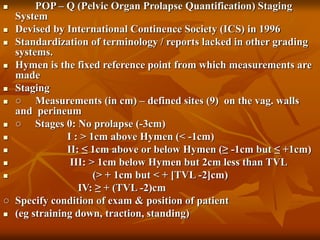 Uterovaginal-Prolapse/Pelvic-organ-prolapse | PPT