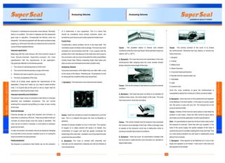 Everyone in maintenance encounters hose failures. Normally,
there is no problem. The hose is replaced and the equipment
goes back in operation. Occasionally the failures come too
frequently - the same equipment with the same problems keep
popping up.At this point the task is to determine and correct the
cause of these repeated failures.
Improper application
Beginning with the most obvious, the most common cause of
hose failures-Improper Application-compare the hose
specifications with the requirements of the application.
Pay particular attention to the following areas:
1. The maximum operating pressure of the hose.
2. The recommended temperature range of the hose.
3. Whether the hose is rated for vacuum service.
4. The fluid compatibility of the hose.
Check all of these areas against the requirements of the
application. If they don't match up, you need to select another
hose. It is a good idea at this point to call on Super Seal for
assistance in selecting the proper hose.
Improper assembly and installation
The second major cause of premature hose failure is improper
assembly and installation procedures. This can involve
anything from using the wrong fitting on a hose, to poor routing
of the hose.
External damage
External damage can range from abrasion and corrosion, to
hose that is crushed by a lift truck. These are problems that can
normally be solved simply once the cause is identified. The
hose can be re-routed or clamped, or a fire sleeve or abrasion
guard can be used.
In case of corrosion, the answer may be as simple as changing
to a hose with a more corrosion resistant cover or re-routing the
hose to avoid the corrosive element.
Faulty equipment
Too frequent or premature hose failure can be the symptom
of a malfunction in your equipment. This is a factor that
should be considered since prompt corrective action can
sometimes avoid serious and costly equipment break down.
Faulty Hose
Occasionally a failure problem will lie in the hose itself. The
most likely cause of a faulty hose is old age. The hose may have
exceeded its recommended shelf life. If you suspect that the
problem lies in the manufacture of the hose (and don't jump to
this conclusion until you have exhausted the other possibilities)
contact Super Seal. Before contacting Super Seal make sure
that you have not overlooked some other problem area.
Analysing failures
A physical examination of the failed hose can often offer a clue
to the cause of the failure. Following are 19 symptoms to look
for along with the conditions that could cause them:
1. Symptom :The hose tube is very hard and has cracked.
Cause : Heat has a tendency to leach the plasticizers out of the
tube. This is a material that gives the hose its flexibility or
plasticity.
Aerated oil causes oxidation to occur in the tube. This reaction
of oxygen on a rubber product will cause it to harden. Any
combination of oxygen and heat will greatly accelerate the
hardening of the hose tube. Cavitation occurring inside the tube
would have the same effect.
2. Symptom: The hose is cracked both externally and
internally but the elastomeric materials are soft and flexible at
room temperature.
11
T
E
C
H
N
I
C
A
L
D
A
T
A
Analysing failures
Cause : The primary function of the cover is to protect
the reinforcement. Elements that may destroy or remove the
hose covers are :
1.Abrasion
2. Cutting
3. BatteryAcid
4. Steam Cleaners
5. Chemical Cleaning Solutions
6. MuriaticAcid (for cement clean-up)
7. Salt Water
8. Heat
9. Extreme Cold
Once the cover protection is gone the reinforcement is
susceptible to attack from moisture or Other corrosive matter.
6. Symptom : Hose has burst on the outside bend and appears
to be elliptical in the bent section. In the case of a pump supply
line, the pump is noisy and very hot. The exhaust line on the
pump is hard and brittle.
Cause : Violation of the minimum bend radius is most likely the
problem in both cases. Check the SAE minimum bend radius
and make sure that the application is within specifications.
Note : It is permissible to lower the minimum bend radius when
the pressure is reduced. Check this with your supplier. In the
case of the pump supply line partial collapse of the hose is
causing the pump to cavitate creating both noise and heat. This
is a most serious situation and will result in catastrophic pump
failure if not corrected.
7. Symptom : Hose appears to be flattened out in one or two
areas and appears to be kinked. It has burst in this area and
also appears to be twisted.
Cause : The probable reason is intense cold ambient
conditions while the hose was flexed. Most standard hoses are
o o
rated to -40 C (-40 F).
3. Symptom: The hose has burst and examination of the wire
reinforcement after stripping back the cover reveals random
broken wires the entire length of the hose.
Cause : This would indicate a high frequency pressure impulse
condition.
4. Symptom : The hose has burst, but there is no indication of
multiple broken wires the entire length of the hose. The hose
may have burst in more than one place.
Cause : This would indicate that the pressure has exceeded
the minimum burst strength of the hose. Either a stronger hose
is needed or the hydraulic circuit has a malfunction which is
causing unusually high pressure conditions.
5. Symptom : Hose has burst. An examination indicates that
the wire braid is rusted and the cover has been cut, abraded or
deteriorated badly.
T
E
C
H
N
I
C
A
L
D
A
T
A
12
Analysing failures
 