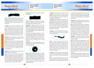 Cause : Torquing of a hydraulic control hose will tear loose the
reinforcement layers and allow the hose to burst through the
enlarged gaps between the braided plaits of wire strands. Use
several fittings or joints to be sure there is no twisting force on a
hydraulic hose.
8. Symptom : Hose tube has broken loose from the
reinforcement and piled up at the end of the hose. In some
cases it may protrude from the end of the hose fitting.
Cause : The probable cause is high vacuum or the wrong hose
for vacuum service. Vacuum is recommended only in those
type of hoses where some sort of internal coil support is used.
Even though a hose is rated for vacuum service, if it is kinked,
flattened out or bent too sharply this type of failure may occur.
9. Symptom : Hose has burst about six to eight inches away
from the end fitting. The wire braid is rusted. There are no cuts
or abrasions of the outer cover.
Cause: Improper assembly of the hose end fitting allowing
moisture to enter around the edge of the fitting socket. The
moisture will wick through the reinforcement. The heat
generated by the system will drive it out around the fitting area
but six to eight inches away it will be entrapped between the
inner liner and outer cover causing corrosion of
the wire reinforcement.
10. Symptom : There are blisters in the cover of the hose. If one
pricks the blisters, oil will be found in them.
Cause : A minute pin hole in the hose tube is allowing the high
pressure oil to seep between it and the cover. Eventually it will
form a blister wherever the cover adhesion is weakest. In the
case of a screw together reusable fitting insufficient lubrication
of the hose and fitting can cause this condition because the dry
inner liner will adhere to the rotating nipple and tear enough to
allow seepage. Faulty hose can also cause this condition.
11. Symptom : Blistering of the hose cover where a gaseous
fluid is being used.
Cause: The high pressure gas is effusing through the pores of
the hose tube, gathering under the cover and eventually
forming a blister wherever the adhesion is weakest.
12. Symptom : Fitting blew off the end of the hose.
Cause : It may be that the wrong fitting has put on the hose.
In the case of a crimped fitting the wrong machine setting may
have been used resulting in over or under crimping. The socket
of a screw together fitting for multiple wire braided hose may be
worn beyond its tolerance.
The fitting may have been applied improperly to the hose.
Check manufacturer's instructions. The hose may have been
installed without leaving enough slack to compensate for the
possible 4% shortening that may occur when the hose is
pressurized. This will impose a great force on the fitting. The
hose itself may be out of tolerance; consult the SAE
specifications.
13. Symptom : The tube of the hose is badly deteriorated with
evidences of extreme swelling. In some cases the hose tube
may be partially "washed out".
Cause : Indications are that the hose tube is not compatible
with the agent being carried. Even though the agent is normally
compatible, the addition of heat can be the catalyst that can
cause inner liner deterioration. Consult your hose supplier for a
compatibility list or present him with a sample of the fluid being
conducted by the hose for analysis. Make sure that the
operating temperatures both internal and external do not
exceed recommendations.
13
T
E
C
H
N
I
C
A
L
D
A
T
A
Selection of Hose &
Fittings Analysing
failures
Selection of Hose &
Fittings Analysing
failures
T
E
C
H
N
I
C
A
L
D
A
T
A
14. Symptom : Hose has burst. The hose cover is badly
deteriorated and the surface of the rubber is crazed.
Cause : This could be simply old age. The crazed appearance
is the effect of weathering and ozone over a period of time.
Try to determine the age of the hose.
15. Symptom : Hose is leaking at the fitting because of a crack
in the metal tube adjacent to the braze on a split flange head.
Cause : Because the crack is adjacent to the braze and not in
the braze this is a stress failure brought on by a hose that is
trying to shorten under pressure and has insufficient slack in it
to do so. We have cured dozens of these problems by
lengthening the hose assembly or changing the routing to
relieve the forces on the fitting.
16. Symptom : Hose is badly flattened out in the burst area.
The tube is very hard down stream of the burstt but appears
normal up stream of the burst.
Cause : The hose has been kinked either by
bending it too sharply or by squashing it in someway so that a
major restriction was created. As the velocity of the fluid
increases through the restriction the pressure decreases to the
vaporisation point of the fluid being conveyed. This is
commonly called cavitation and causes heat and rapid
oxidation to take place which hardens the tube of the hose
down stream of the restriction.
17. Symptom : Hose has not burst but it is leaking profusely.
A bisection of the hose reveals that the tube has been gouged
through to the wire braid for a distance of approximately two
inches.
Cause : This failure would indicate that erosion of the hose
tube has taken place. A high velocity needle like fluid stream
being emitted from an orifice and impinging at a single point
on the hose tube will hydraulically remove a section of it. Be
sure that the hose is not bent close to a port that is orificed.
In some cases where high velocities are encountered particles
in the fluid can cause considerable erosion in bent sections of
the hose assembly.
18. Symptom : The hose fitting has been pulled out of the hose.
The hose has been considerably stretched out in length. This
may not be a high pressure application.
Cause : Insufficient support of the hose. It is very necessary to
support very long lengths of hose, especially if they are vertical.
The weight of the hose along with the weight of the fluid inside
the hose in these cases is being imposed on the hose fitting.
This force can be transmitted to a wire rope or chain by
clamping the hose to it much like the utilities support bundles of
wire from pole to pole. Be sure to leave sufficient slack in the
hose between clamps to make up for the possible 4%
shortening that could take place when the hose is pressurised.
19. Symptom : The hose has not burst but it is leaking
profusely. An examination of the bisected hose reveals that the
tube has burst inwardly.
Cause : This type of failure is commonly referred to as hose
tube blow down. It is usually associated with very low viscosity
fluids such as air, nitrogen, freon and other gases. What
happens is that under high pressure conditions the gases will
effuse into the pores of the hose tube charging them up like
miniature accumulators. If the pressure is very suddenly
reduced to zero the entrapped gases literally explode out of the
tube often tearing holes in it. In some hose constructions a
second hose tube made from a plastic such as nylon, is inserted
into the hose.
Asmall leak will allow the gaseous fluid to seep between the two
inner liners and when the pressure is reduced to zero the
innermost liner will collapse because of the entrapped pressure
around its outer diameter.
14
 