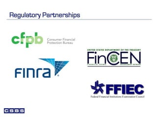 Regulatory Partnerships
 