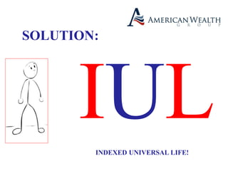 SOLUTION:
INDEXED UNIVERSAL LIFE!
 