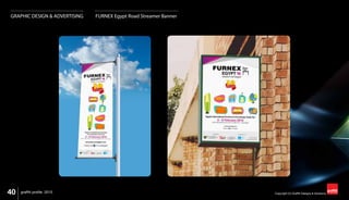 40 Copyright (C) Graffiti Designs & Solutionsgraffiti profile 2015
GRAPHIC DESIGN & ADVERTISING FURNEX Egypt Road Streamer Banner
 