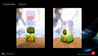 61 Copyright (C) Graffiti Designs & Solutionsgraffiti profile 2015
PACKAGING DESIGN Kdcow Juice
 