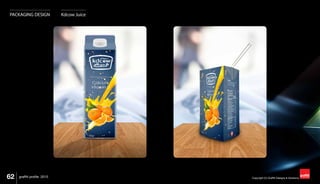 62 Copyright (C) Graffiti Designs & Solutionsgraffiti profile 2015
PACKAGING DESIGN Kdcow Juice
 