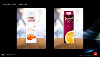 63 Copyright (C) Graffiti Designs & Solutionsgraffiti profile 2015
PACKAGING DESIGN Kdcow Juice
 