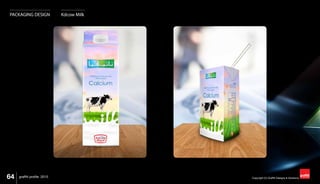 64 Copyright (C) Graffiti Designs & Solutionsgraffiti profile 2015
PACKAGING DESIGN Kdcow Milk
 