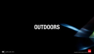 66 Copyright (C) Graffiti Designs & Solutionsgraffiti profile 2015
OUTDOORS
 