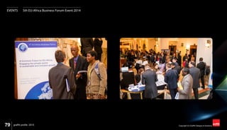 Copyright (C) Graffiti Designs & Solutions79 graffiti profile 2015
EVENTS 5th EU-Africa Business Forum Event 2014
 