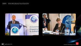Copyright (C) Graffiti Designs & Solutions82 graffiti profile 2015
EVENTS 5th EU-Africa Business Forum Event 2014
 