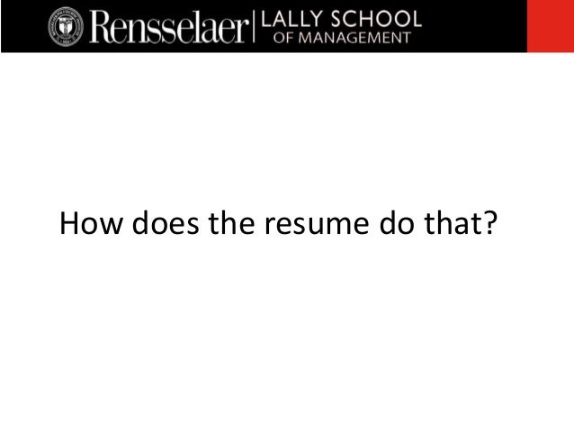 how do a resume