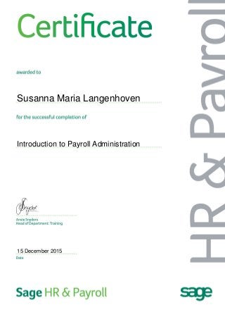 Susanna Maria Langenhoven
Introduction to Payroll Administration
15 December 2015
Powered by TCPDF (www.tcpdf.org)
 