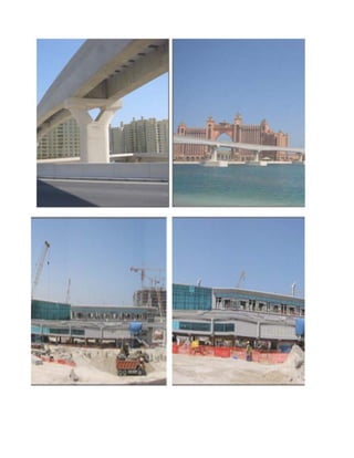 Palm Jumeirah Monorail Guidway & Stations