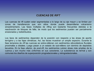 Cuenca Rift Cuencas sedimentarias | PDF