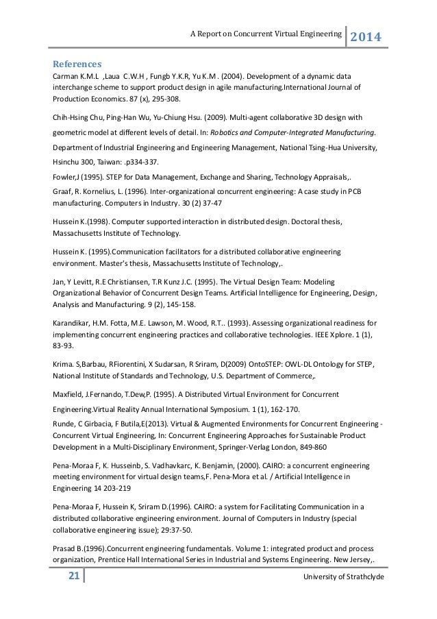 History Of Concurrent Engineering