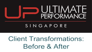 Client Transformations - Before & After