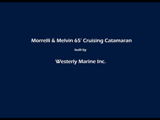 65 Catamaran by Westerly Marine