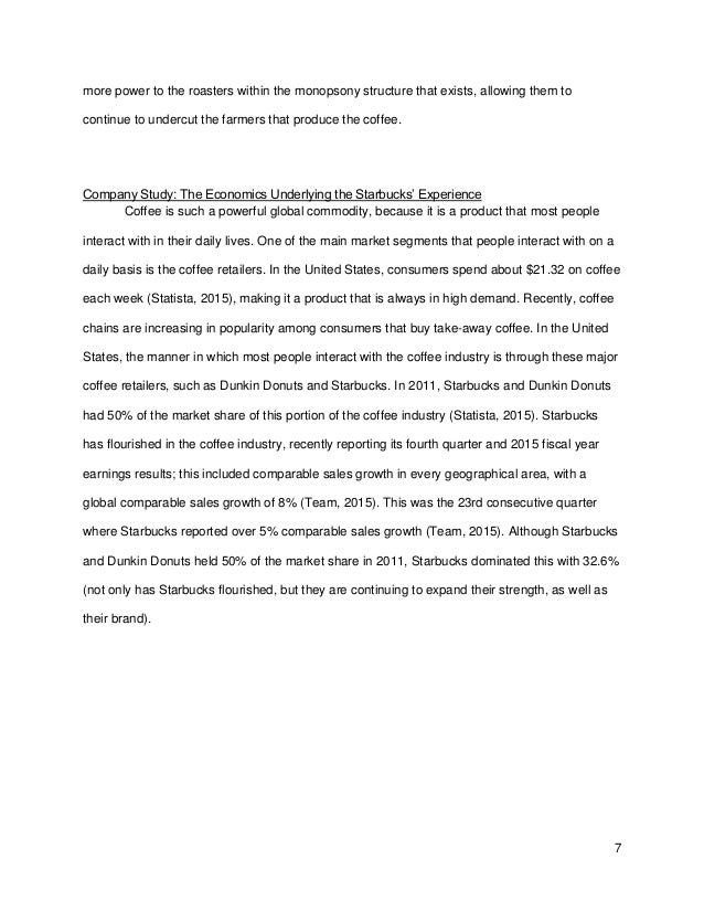 Coffee industry essay 08 image