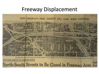 Freeway Displacement

 