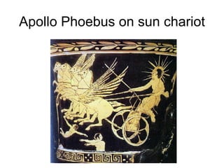 Apollo Phoebus on sun chariot 