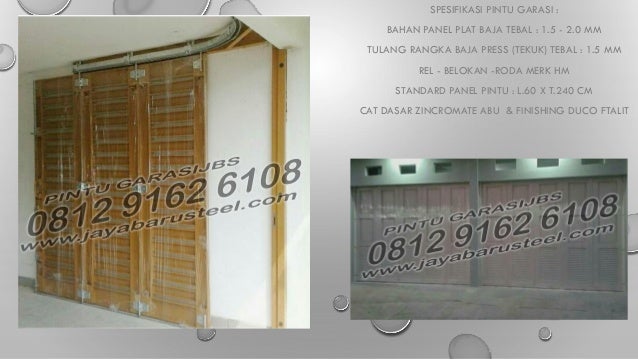 081291626108 JBS Pintu  Garasi  Henderson  Murah Tangerang 