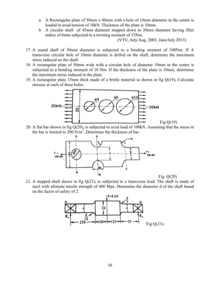 DME-1 18ME52 QP for Examination Preparation | PDF