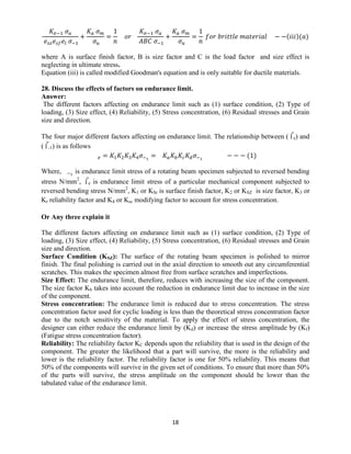 DME-1 18ME52 QP for Examination Preparation | PDF