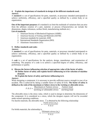 DME-1 18ME52 QP for Examination Preparation | PDF