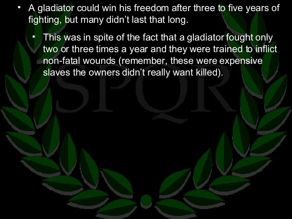 6.6 Bread And Circuses (chariot racing and gladiators)