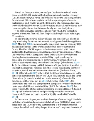 Corporate Sustainability Measurement Reporting and Effects on Firm ...