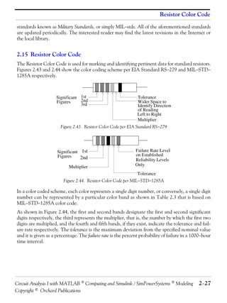 Circuit analysis i with matlab computing and simulink sim powersystems ...