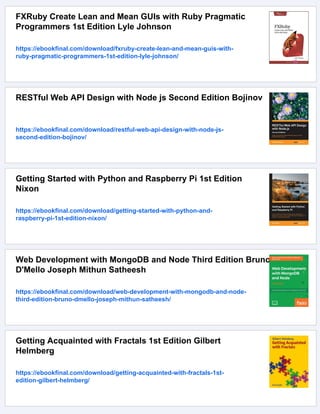 Getting MEAN with Mongo Express Angular and Node 1st Edition Simon ...