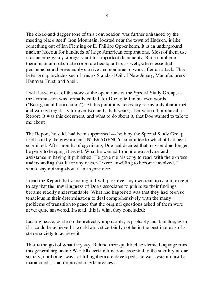 66160627 report from iron mountain iron mountain report