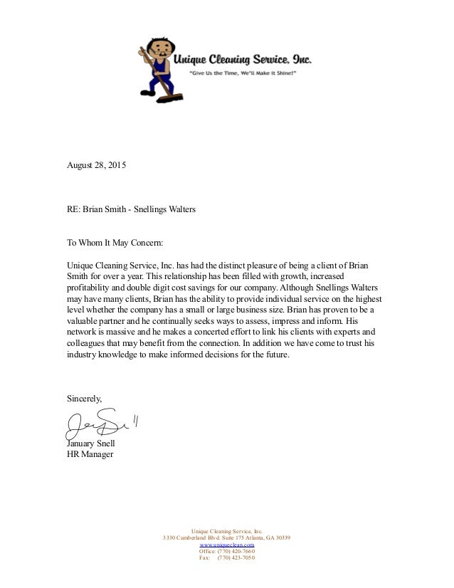 letter of recommendation for janitorial services magdalene janitorial letter of recommendation