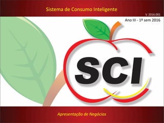 Sistema de Consumo Inteligente
Apresentação de Negócios
V. 2016.001
 