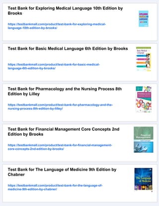 Test Bank for The Process of Parenting 9th Edition by Brooks | PDF