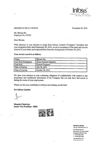 Infosys_expereince_letter