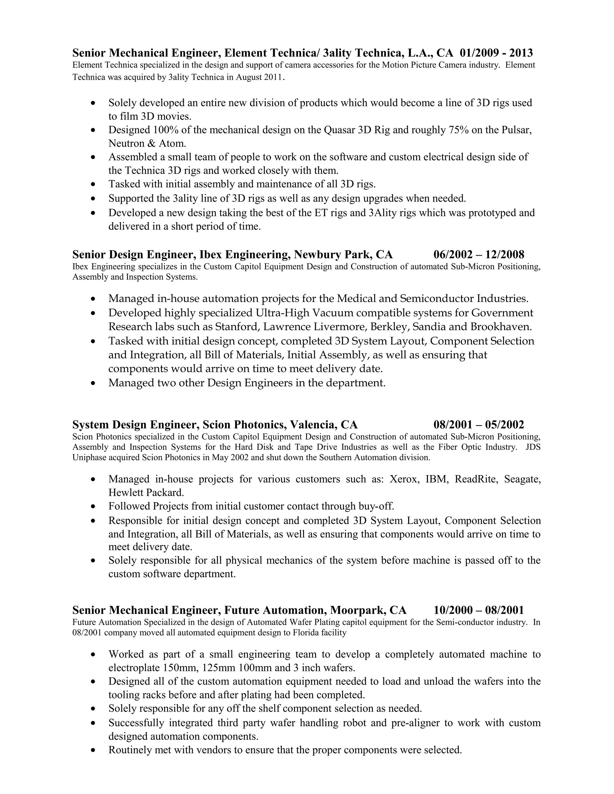 Marc's Resume - Updated 0316 | PDF