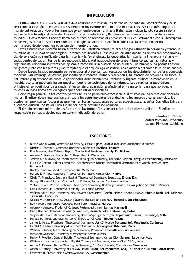 Diccionario Arqueologico