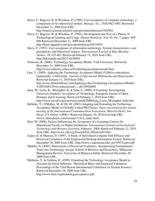 The Technology Acceptance Model (TAM) as a | PDF