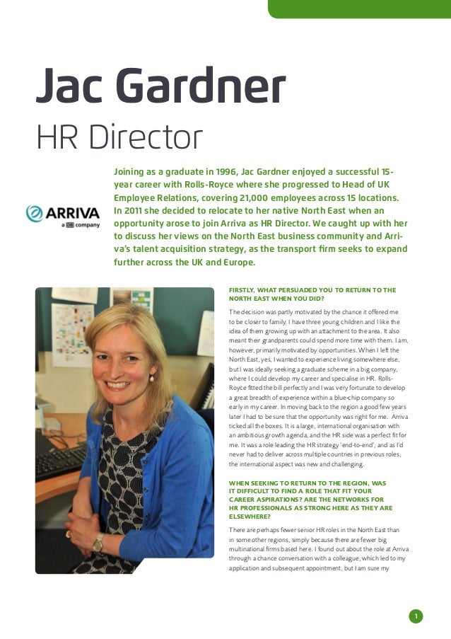 interview jac gardner hr director arriva